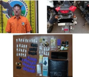 Setengah ons Sabu Disita, Satresnarkoba Polres Nganjuk Tangkap Pria Asal Sawahan