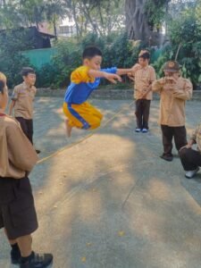 SDN Tangerang 15 Gelar “Pagi Ceria” Peringati Hari Anak Nasional dengan Permainan Tradisional