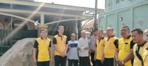 AKP Fahyani.S.H., Kapolsek Sepatan, Gelar Bhakti Religi Dalam Rangka Jumat Berkah di Masjid Al-Wustho Jl.Raya Mauk