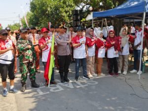 Partisipasi SMPN 2 Tanjunganom Dalam Peringatan HUT RI ke-80.