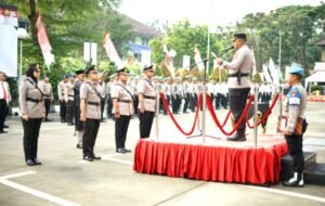 Kapolresta Tangerang Pimpin Sertijab Kasat Lantas,Kasat Samapta dan Kapolsek Rajeg