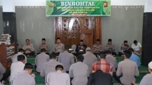 Binrohtal Polres Nganjuk, Tingkatkan Ilmu dan Iman untuk Pelayanan Masyarakat