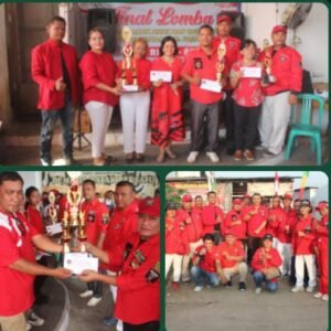 Pemuda Batak Bersatu PAC Pasar Kemis Semarakkan HUT RI KE-80