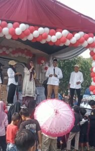 Kades Gembong dan Dewan dari Partai Golkar Meriahkan Karnaval HUT RI Ke-80 di Lapangan Bukit Jalil Nagrak