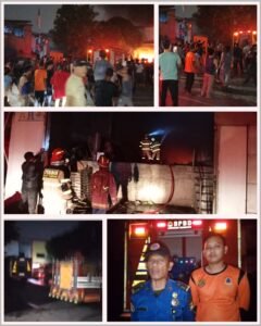 Si Jago Merah Hanguskan Gudang Supplier Bahan Bangunan PT. Bangun Jaya Cemerlang di Bunder – Cikupa