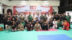 Silaturahmi IPSI di Padepokan Persinas ASAD, Kapolres Ajak Jaga Kedamaian Nganjuk