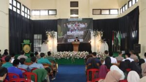 Pelantikan BEM PTNU se-Jatim, Kapolres Nganjuk Harapkan Peran Mahasiswa Jaga Kebangsaan