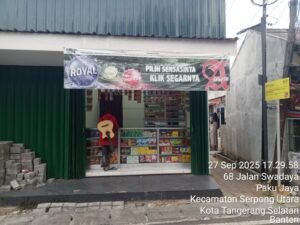 Diduga Toko Kosmetik di Serpong Utara Jadi Tempat Penjualan Obat Tipe G