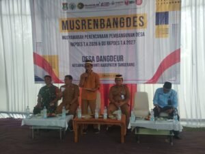 Musrenbangdes Dangdeur 2026 Berjalan Lancar, Warga Antusias Sampaikan Usulan Pembangunan