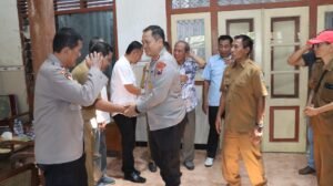 Kapolres Nganjuk Jalin Silaturahmi dengan Kades se-Kecamatan Prambon untuk Perkuat Harkamtibmas dan Program “Desa Tangguh Pangan”