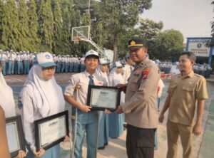 Kapolres Ajak Pelajar SMA Negeri 2 Nganjuk Menyikapi Tidak Mudah Terprovokasi