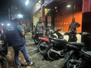 Polsubsektor Jayanti Razia Balap Liar di Sumur Bandung, Amankan Sejumlah Motor