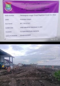 Proyek Rp 1,5 Miliar DLHK Tangerang Diduga Asal Jadi, Pengawasan Lemah Disorot Publik
