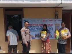 Polres Nganjuk Salurkan 5 Ton Beras SPHP Lewat Gerakan Pangan Murah di Tiga Kecamatan