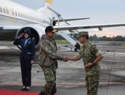 Pangdam II/Sriwijaya Dampingi Kunjungan Strategis Menhan RI di Bangka Belitung: Teguh Kedaulatan dan Sumber Daya Energi