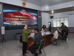 Korem 044/Gapo Gelar Pemeriksaan Kesehatan Mata bagi Prajurit, PNS, dan Persit