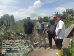 Atasi Masalah Sampah, Camat Jayanti dan Sekdes Sumur Bandung Turun ke Lokasi