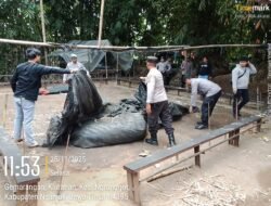 Polsek Ngronggot Bongkar Lokasi Diduga Perjudian Sabung Ayam di Klurahan