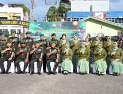 Danrem 044/Gapo Ikuti Upacara Penerimaan Jabatan Dankikav 5/GCC