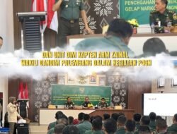 Kodim 0418/Palembang Gelar P4GN Semester II Tahun 2025