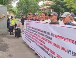 Massa SIRA Minta Gubernur Sumsel Tinjau Ulang dan Cabut Izin HGU PT. BSP Diduga Melakukan Alih Fungsi