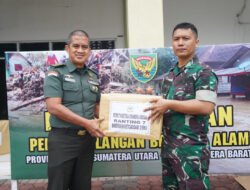 Kodam II/Sriwijaya Kembali Salurkan Ribuan Paket Bantuan Untuk Bencana Alam di Wilayah Aceh, Sumatera Utara, dan Sumatera Barat