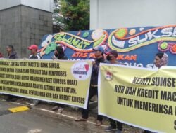 Massa Laskar Prabowo 08 Minta Kejati Sumsel Usut Tuntas Dugaan Kegiatan Kredit Fiktif di PT Bank Pembangunan Daerah Sumsel Yang Merugikan Negara