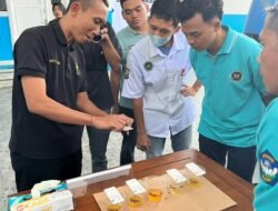 Polres Nganjuk dan Sidokkes Periksa Kesehatan Driver SPPG Kemala Bhayangkari, Lengkapi dengan Pemberian Obat dan Vitamin Gratis