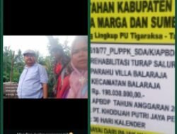 Profesi Wartawan Diduga Dilecehkan Oleh Oknum Pelaksana Proyek Turap di Balaraja