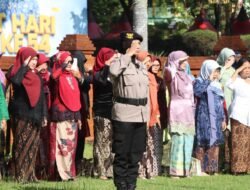 Peringati Hari Ibu ke-97, Wakapolres Nganjuk Hadiri Upacara Bersama Forkopimda