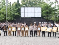 Satkamling Villa Candimas Juara I Lomba Siskamling Polres Nganjuk