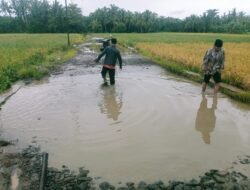 Rusak Bertahun-tahun, Jalan Alternatif Desa Tegal Papak Pandeglang Kian Memprihatinkan