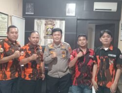 Antisipasi Tawuran dan Gangguan Kamtibmas Selama Bulan Ramadhan, Polsek SU II Bersama PAC Pemuda Pancasila SU II Palembang Gelar Apel KRYD