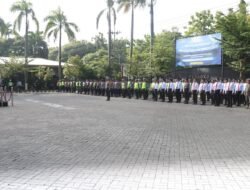 Polres Nganjuk Gelar Apel Operasi Keselamatan Semeru 2026, Cipta Kondisi Jelang Operasi Ketupat Semeru 2026