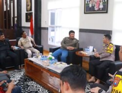 Perkuat Sinergi, Kapolres Nganjuk dan PWI Bahas Kolaborasi Media hingga Aksi Kemanusiaan