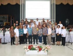 Perkuat Sinergi Lintas Gereja, Kapolres Nganjuk Jamin Pengamanan Ibadah Umat Nasrani