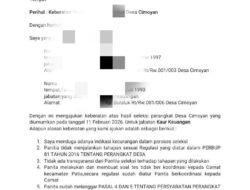 Sejumlah Peserta Seleksi Perangkat Desa Cimoyan Ajukan Protes Resmi, Mekanisme Seleksi Diminta Transparan dan Terbuka