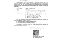 Gubernur dan Wagub Banten Langsung Respon dan Intruksikan ke Bupati Serang untuk Memanggil Perusahaan PT Mitra Karya Texindo