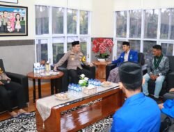 Bangun Kepercayaan dan Sinergi, Kapolres Nganjuk Gelar Audiensi dan Buka Bersama Mahasiswa