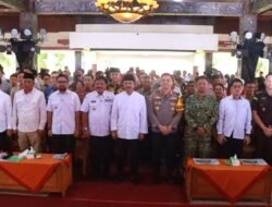 Kapolres Nganjuk Pastikan Pengamanan Maksimal Saat Kunjungan Menteri Sosial di Pendopo