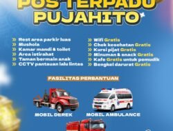 Mudik Lewat Nganjuk? Istirahat Gratis, WiFi Gratis, Bahkan Kursi Pijat Juga Disediakan Polisi