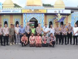 Cek Langsung Pos PAM, Kapolres Nganjuk Pastikan Pengamanan Mudik Siap Maksimal