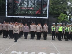Takbiran Tanpa Konvoi, Ini Pesan Utama Bupati Saat Apel di Polres Nganjuk