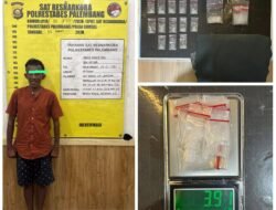 Polda Sumsel Perkuat Pemberantasan Narkotika, Dua Pengedar Ekstasi Ditangkap di Wilayah Abab