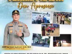 POLRES ROKAN HILIR SAMPAIKAN TERIMA KASIH DAN APRESIASI ATAS SUKSESNYA OPERASI KETUPAT 2026
