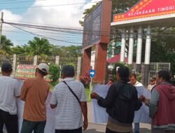 Dugaan KKN  di Dinas PUPR Kabupaten Banyuasin Tahun 2025, Massa JAKOR Minta Kejati Sumsel Usut Tuntas 