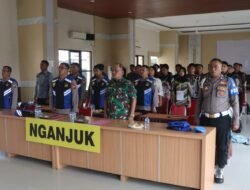 Disaksikan Orang Tua, Pendaftar Calon Anggota Polri 2026 di Nganjuk Ikrar Jujur Tanpa Titipan