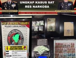 Operasi Dini Hari Bongkar Peredaran Ekstasi di Lubuk Linggau, 5 Klip Pil Berbagai Varian Disita