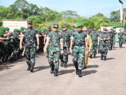 Kehadiran Pangdam II/Swj Perkuat Semangat Prajurit di Musi Rawas