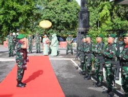 Pesan Tegas dan Kepedulian Sosial Warnai Kunker Danrem 044/Gapo di Muara Enim